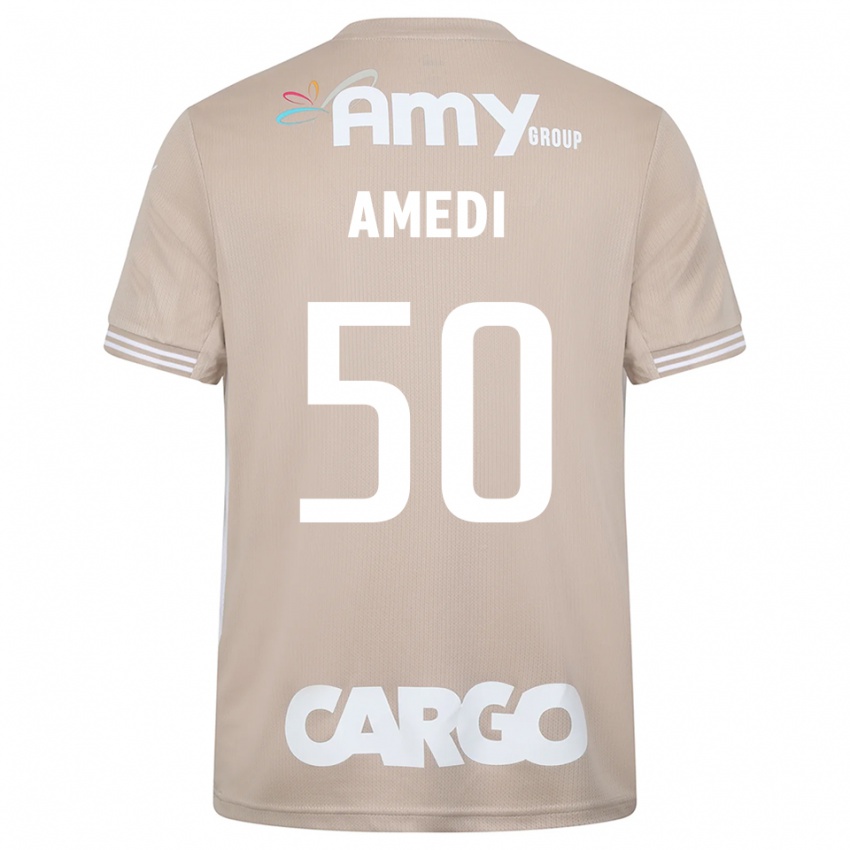 ילדים שורה אמדי #50 לבן בולי ווד חולצת שוער 2025/26 חולצה קצרה