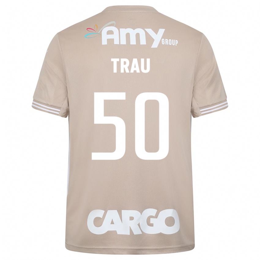 ילדים אם טראו #50 לבן בולי ווד חולצת שוער 2025/26 חולצה קצרה