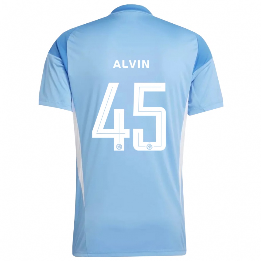 ילדים גלן אלווין #45 שחור ירוק בהיר חולצת שוער 2025/26 חולצה קצרה