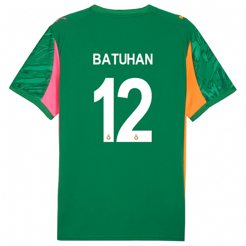 ילדים באטוהאן שן #12 ורוד ירוק כתום חולצת שוער 2025/26 חולצה קצרה