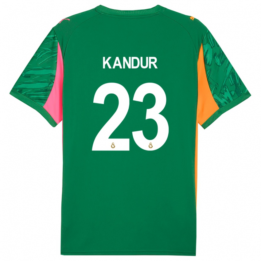 ילדים מוגיי אינאן קנדור #23 ורוד ירוק כתום חולצת שוער 2025/26 חולצה קצרה