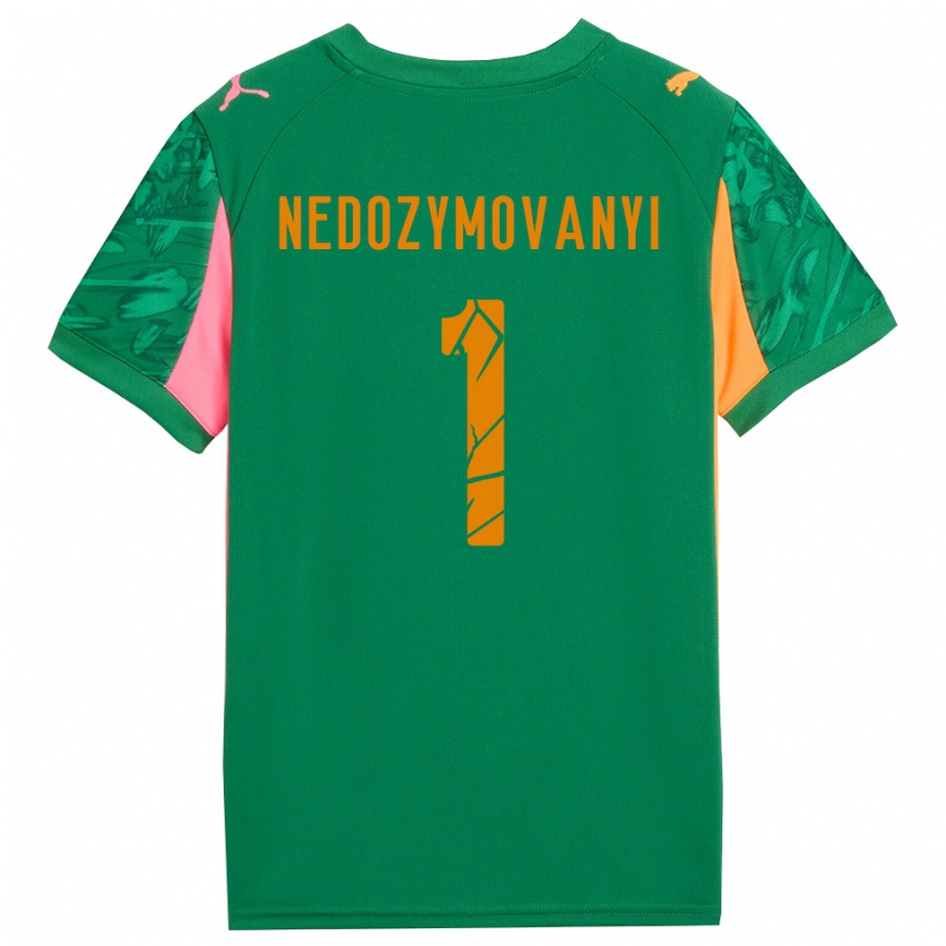 ילדים Artem Nedozymovanyi #1 סגול לילך חולצת שוער 2025/26 חולצה קצרה