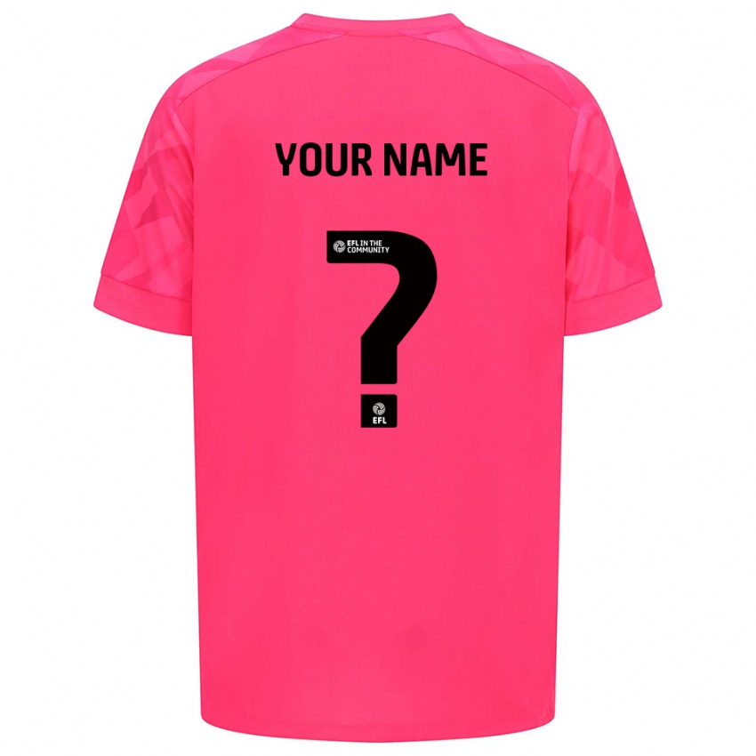 ילדים קארדיף סיטי ורוד רוז חולצת שוער 2025/26 חולצה קצרה