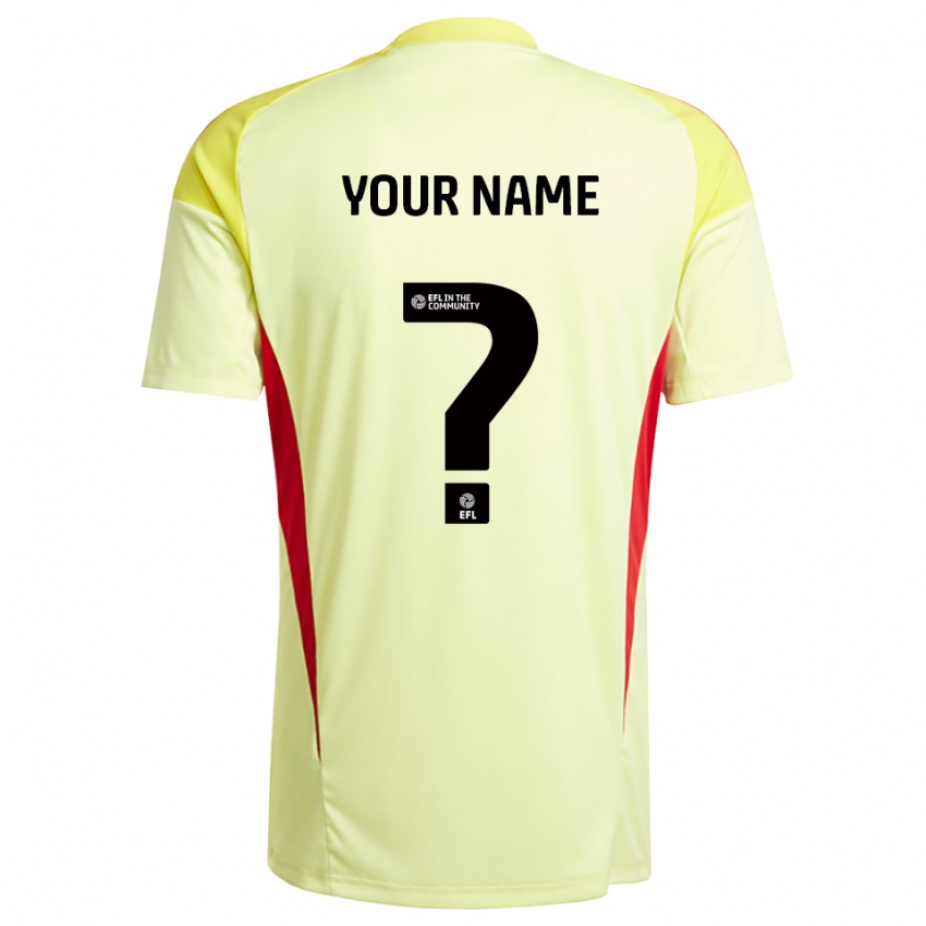 ילדים אקסטר סיטי צהוב בהיר חולצת שוער 2025/26 חולצה קצרה