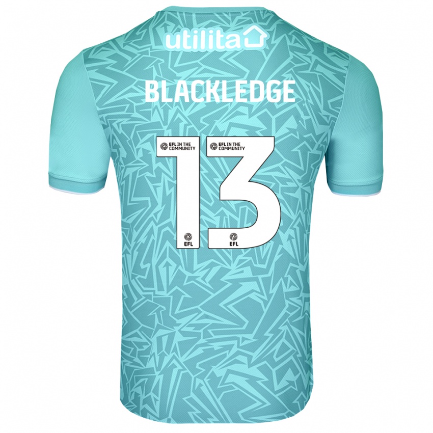 ילדים הנרי בלקלדג׳ #13 כחול בהיר חולצת שוער 2025/26 חולצה קצרה