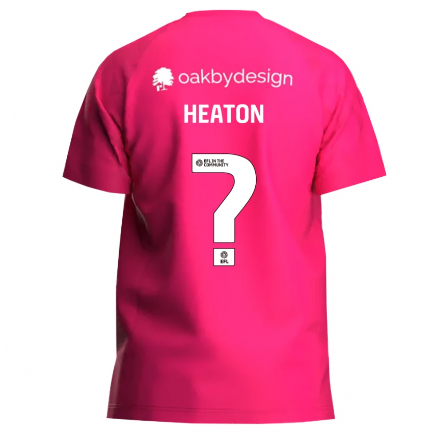 ילדים Alice Heaton #0 מג'נטה חולצת שוער 2025/26 חולצה קצרה