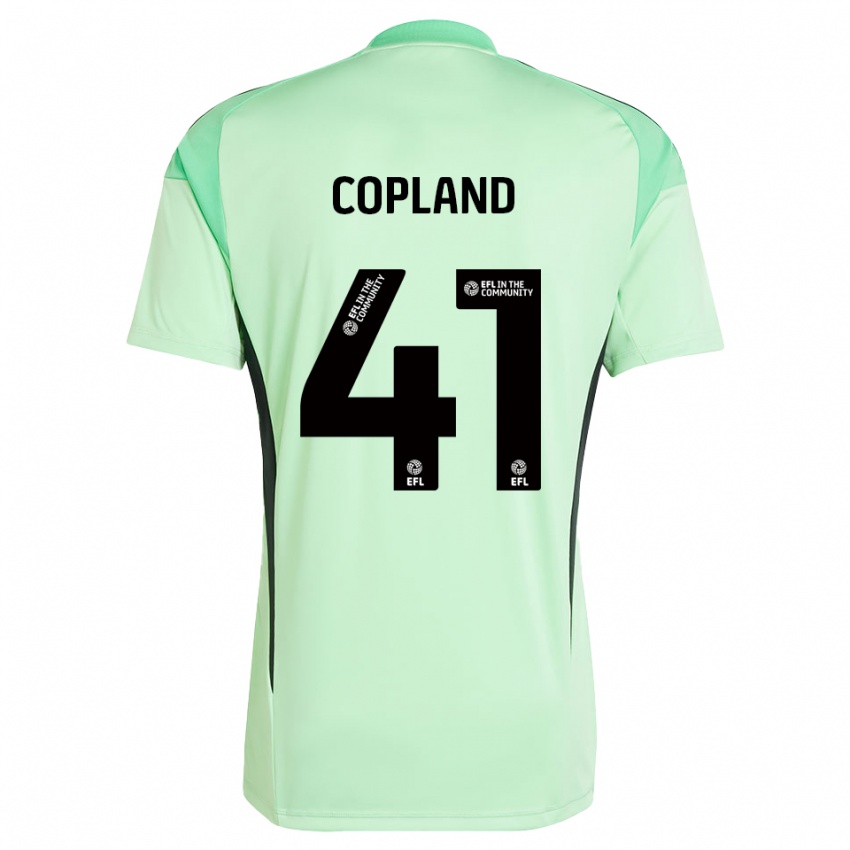 ילדים Jack Copland #41 שחור ירוק בהיר חולצת שוער 2025/26 חולצה קצרה