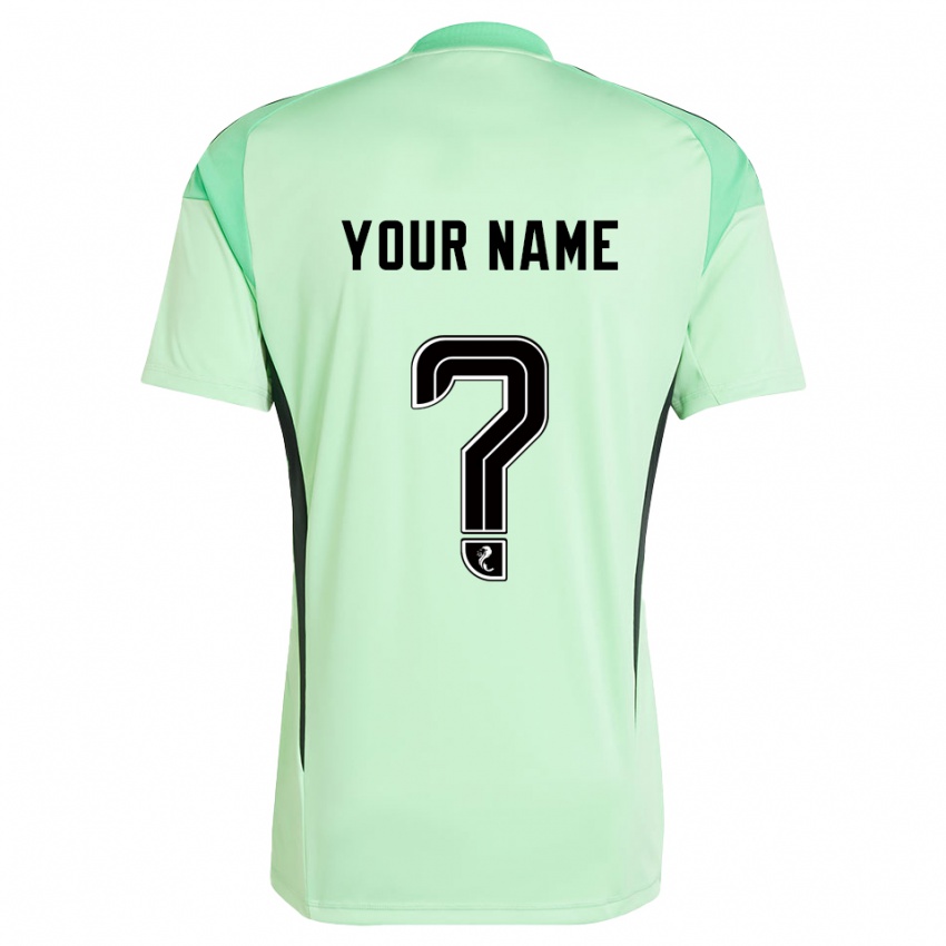 ילדים סלטיק שחור ירוק בהיר חולצת שוער 2025/26 חולצה קצרה