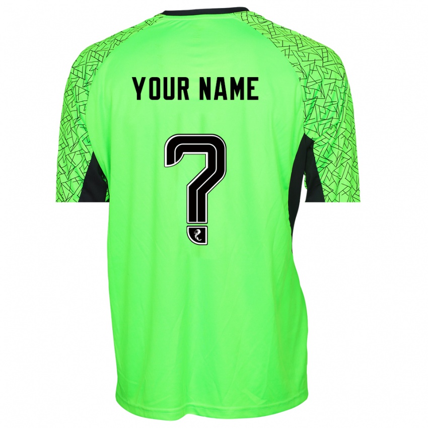 ילדים ליבינגסטון ירוק שחור חולצת שוער 2025/26 חולצה קצרה