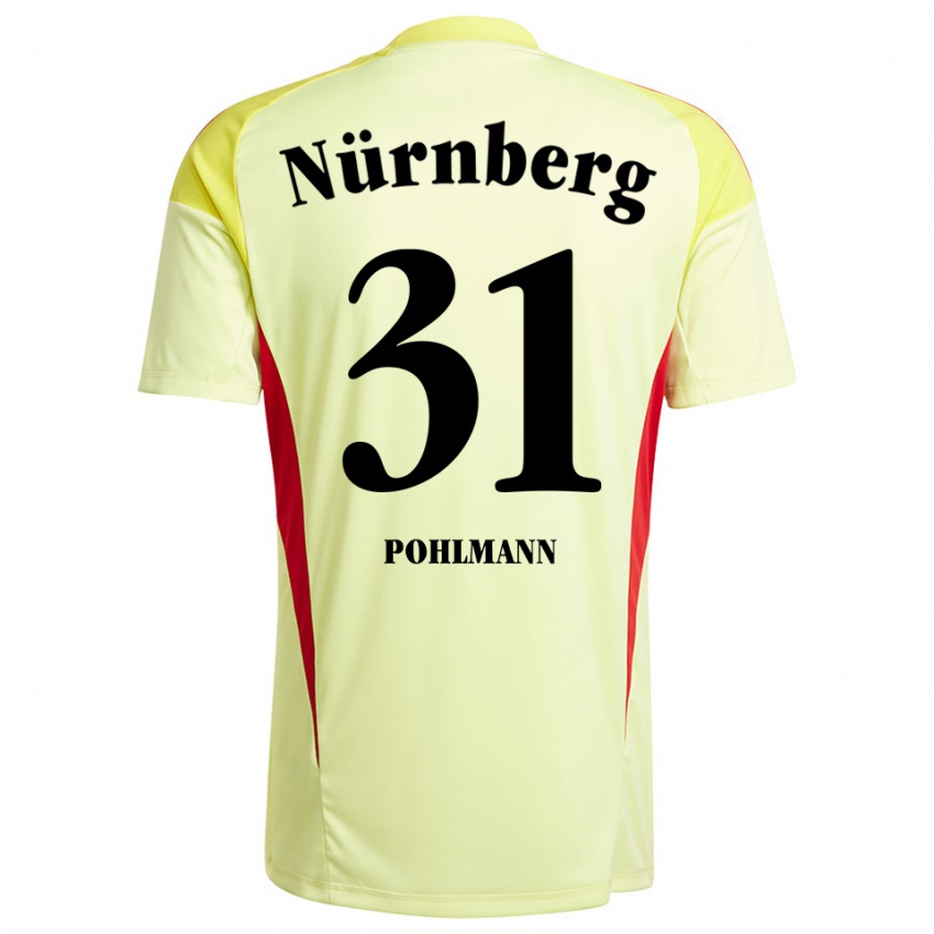 ילדים לנארט פולמן #31 צהוב שחור חולצת שוער 2025/26 חולצה קצרה