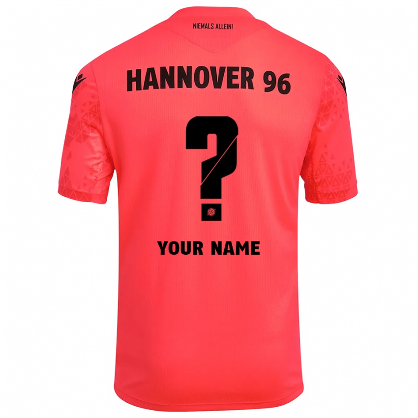 ילדים הנובר 96 אדום שחור חולצת שוער 2025/26 חולצה קצרה