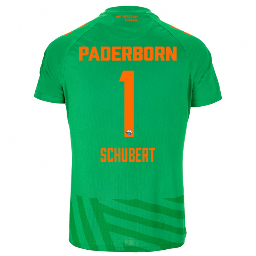 ילדים מרקוס שוברט #1 ירוק כתום חולצת שוער 2025/26 חולצה קצרה