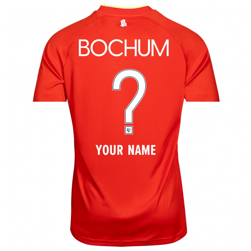 ילדים בוכום אדום לבן חולצת שוער 2025/26 חולצה קצרה