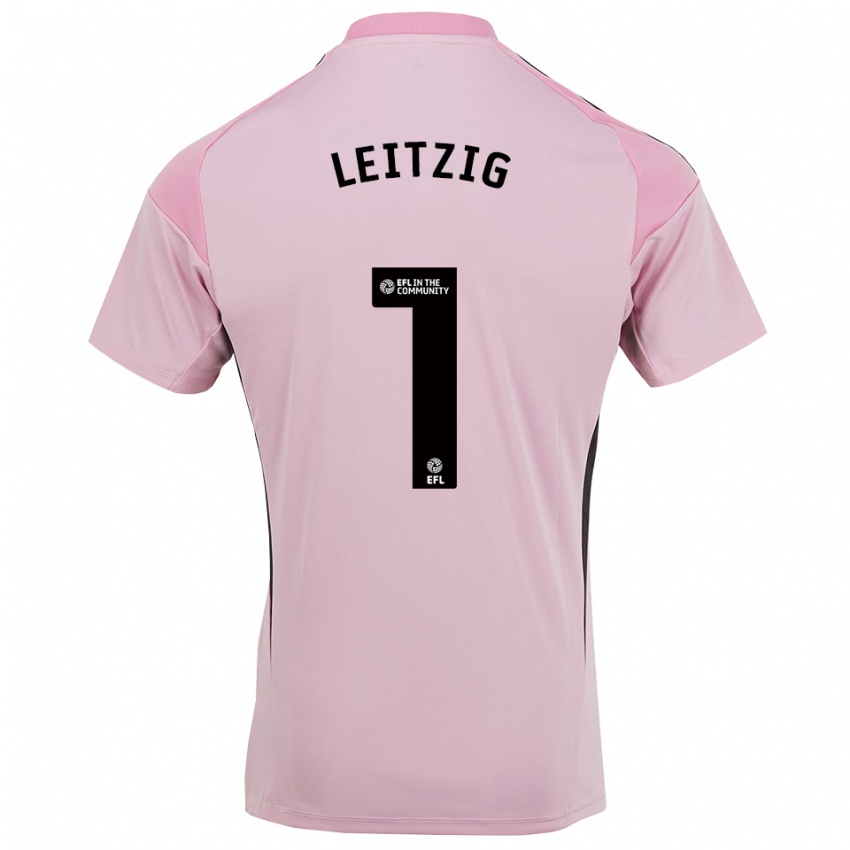 ילדים ג'נינה ליציג #1 ורוד פריחת הדובדבן חולצת שוער 2025/26 חולצה קצרה