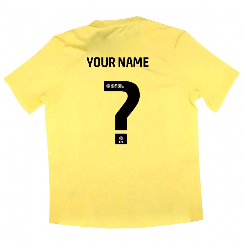 ילדים מידלסברו שחור צהוב חולצת שוער 2025/26 חולצה קצרה