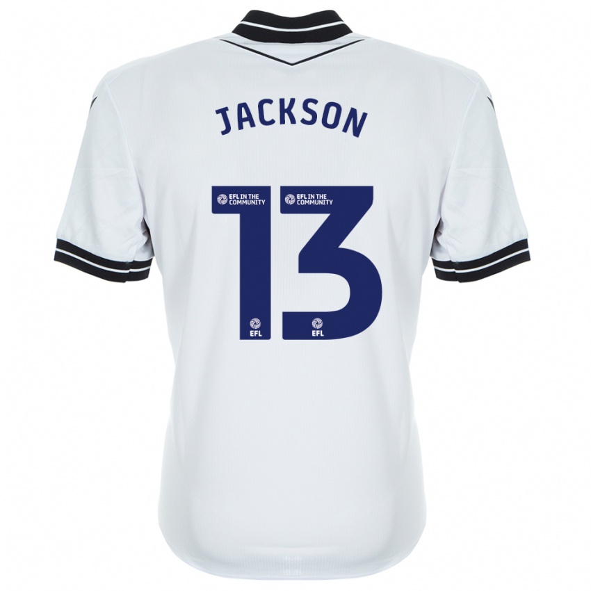 ילדים Will Jackson #13 כחול מלכותי לבן חולצת שוער 2025/26 חולצה קצרה