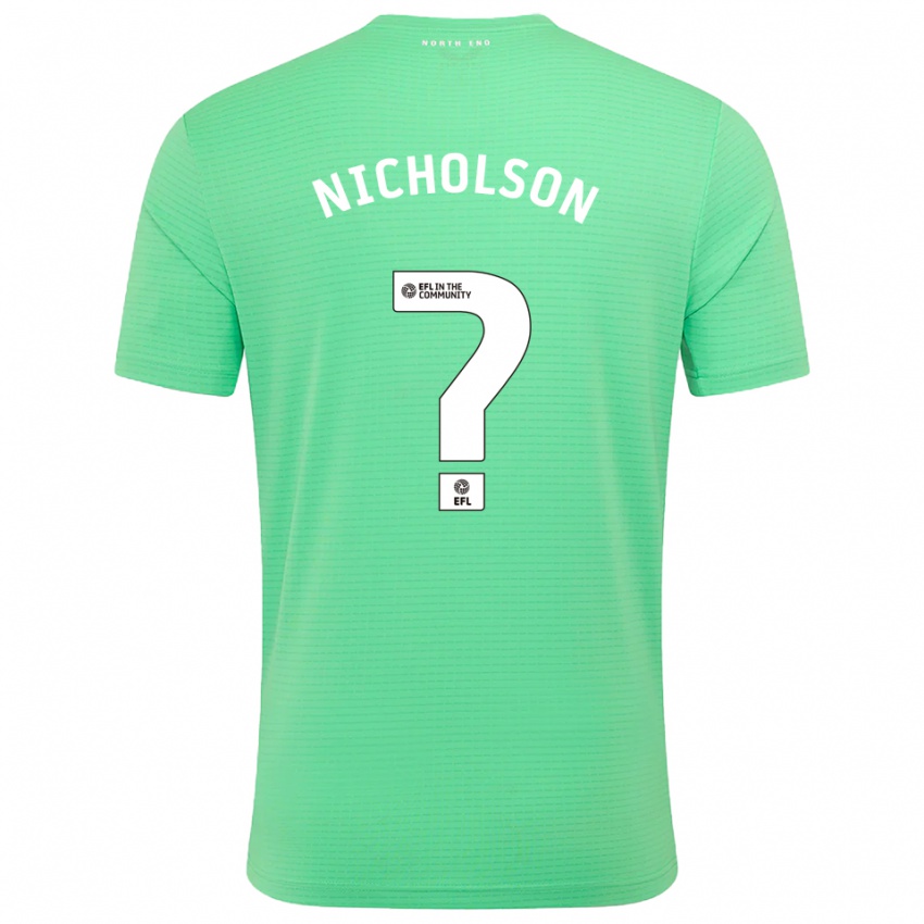 ילדים Joseph Nicholson #0 טורקיז פסטל חולצת שוער 2025/26 חולצה קצרה