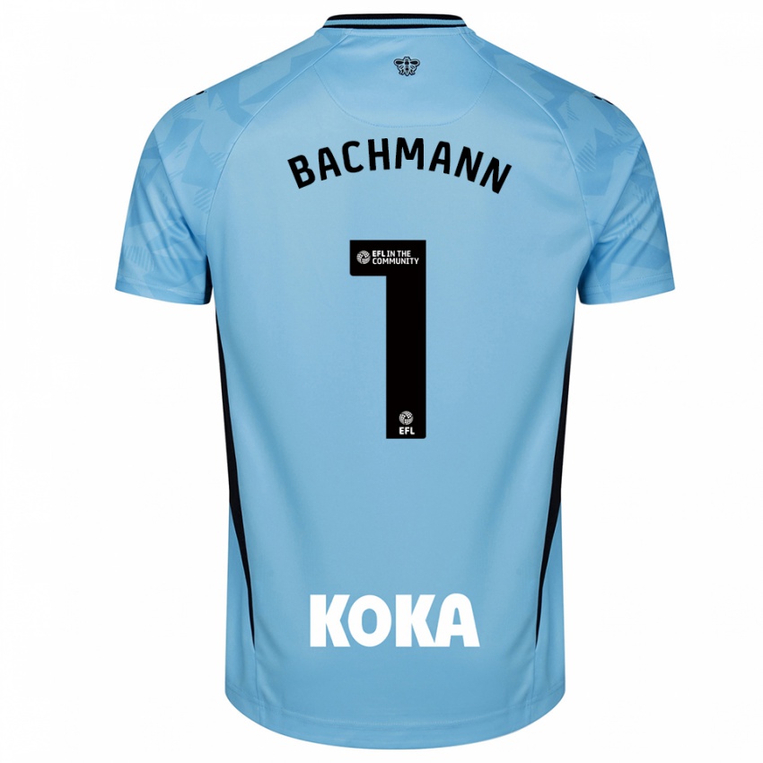 ילדים דניאל באכמן #1 כחול שמיים בהיר חולצת שוער 2025/26 חולצה קצרה