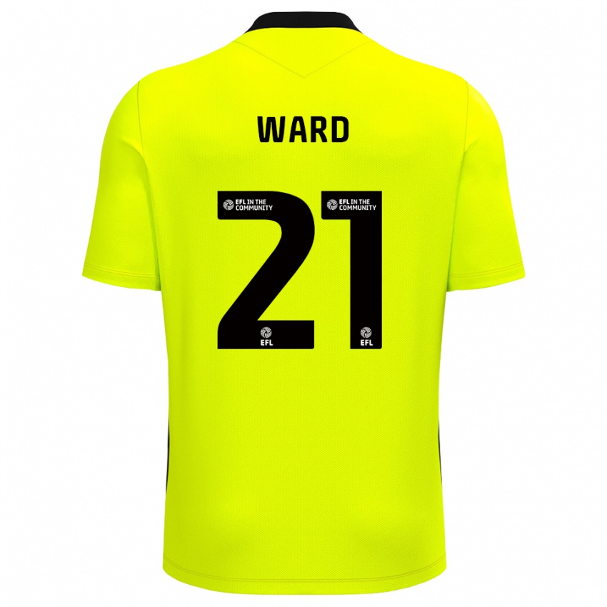 ילדים דני וורד #21 ירוק יער חולצת שוער 2025/26 חולצה קצרה