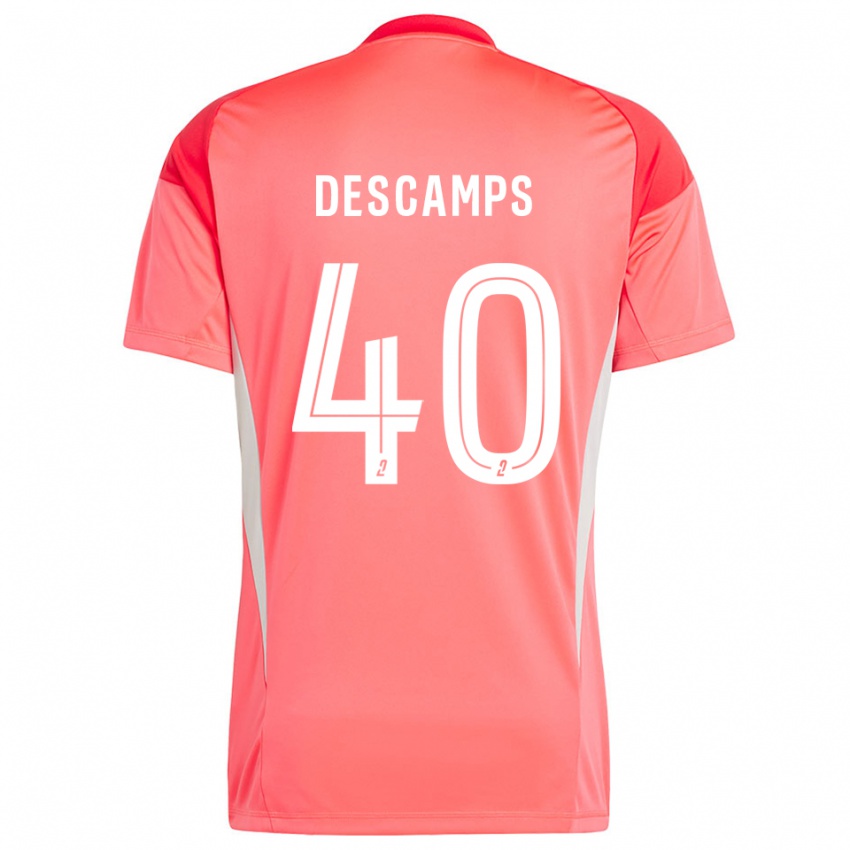 ילדים רמי דקאן #40 כתום בהיר חולצת שוער 2025/26 חולצה קצרה