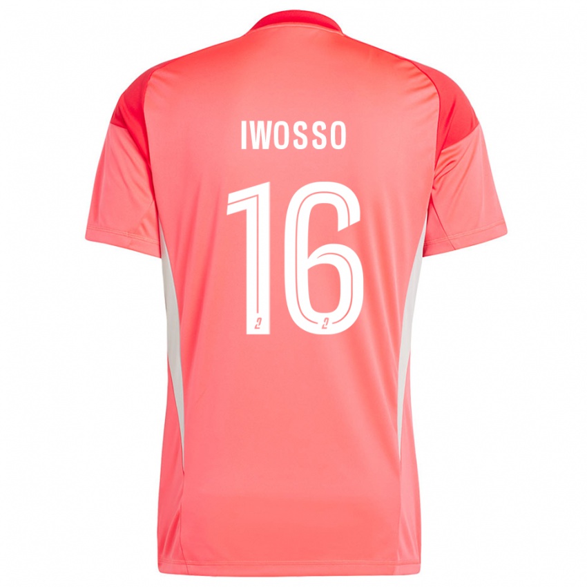 ילדים Mathis Iwosso #16 כתום בהיר חולצת שוער 2025/26 חולצה קצרה