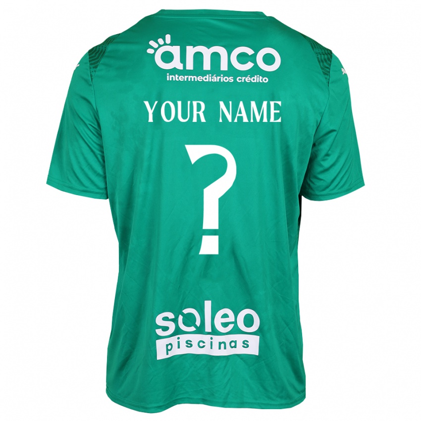 ילדים ספורטינג בראגה ירוק לבן חולצת שוער 2025/26 חולצה קצרה