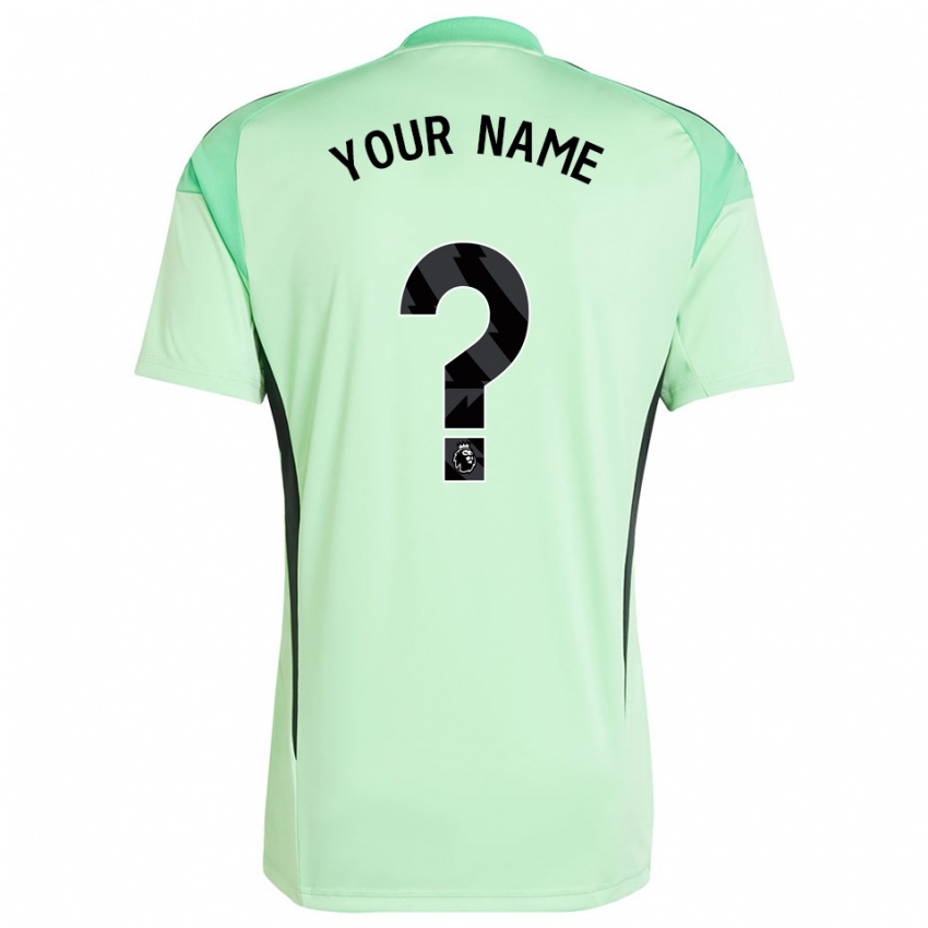 ילדים ארסנל ירוק בהיר שחור חולצת שוער 2025/26 חולצה קצרה