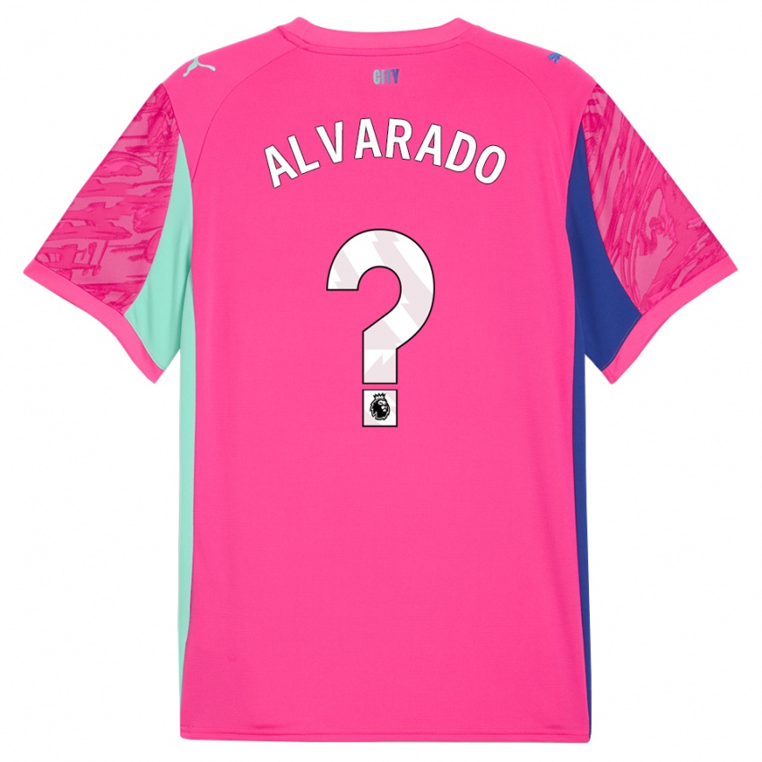 ילדים Lucas Alvarado #0 ורד ורוד חולצת שוער 2025/26 חולצה קצרה