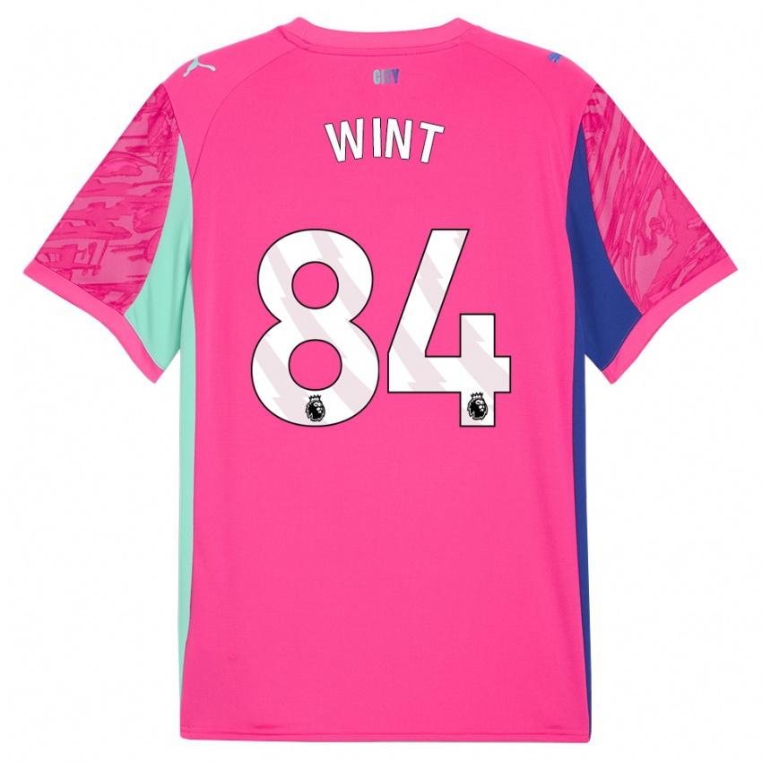 ילדים ג'ק תומאס צ'ארלס וינט #84 ורד ורוד חולצת שוער 2025/26 חולצה קצרה