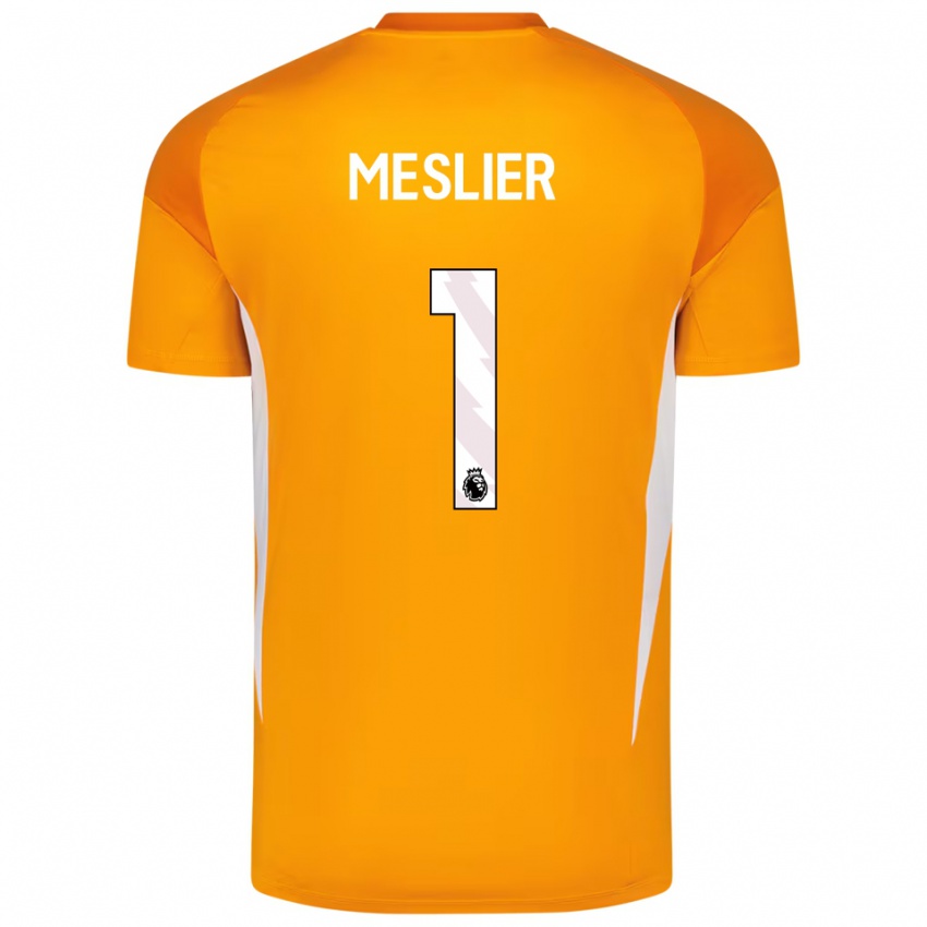 ילדים אילן מליה #1 כתום לבן חולצת שוער 2025/26 חולצה קצרה