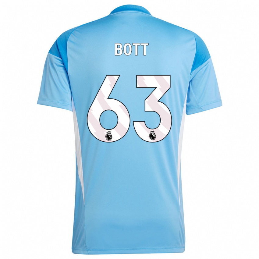 ילדים ארון צ׳ארלי בוט #63 כחול לבן חולצת שוער 2025/26 חולצה קצרה