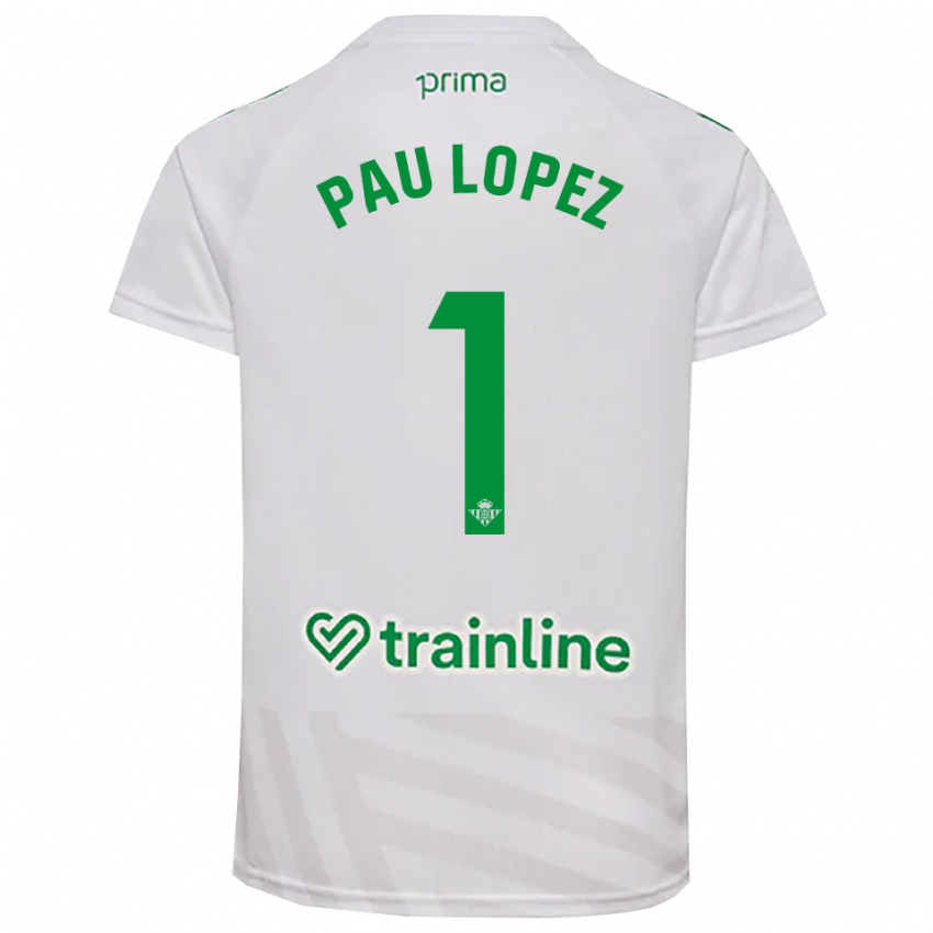 ילדים פאו לופס #1 ירוק לבן חולצת שוער 2025/26 חולצה קצרה