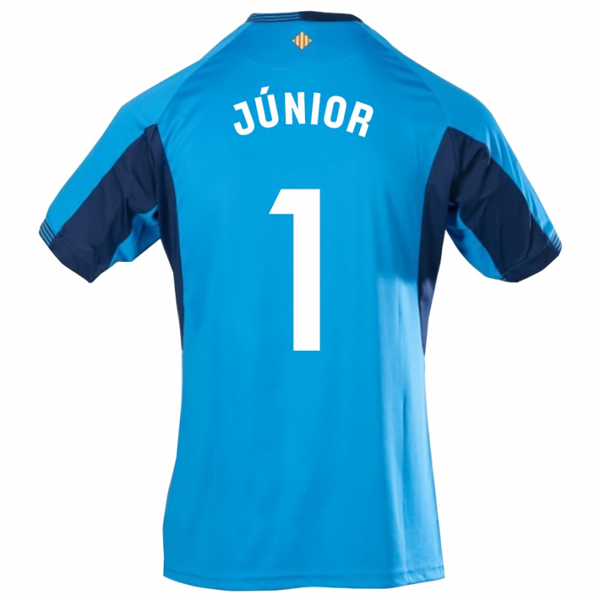 ילדים לואיז ג׳וניור #1 כחול לבן חולצת שוער 2025/26 חולצה קצרה