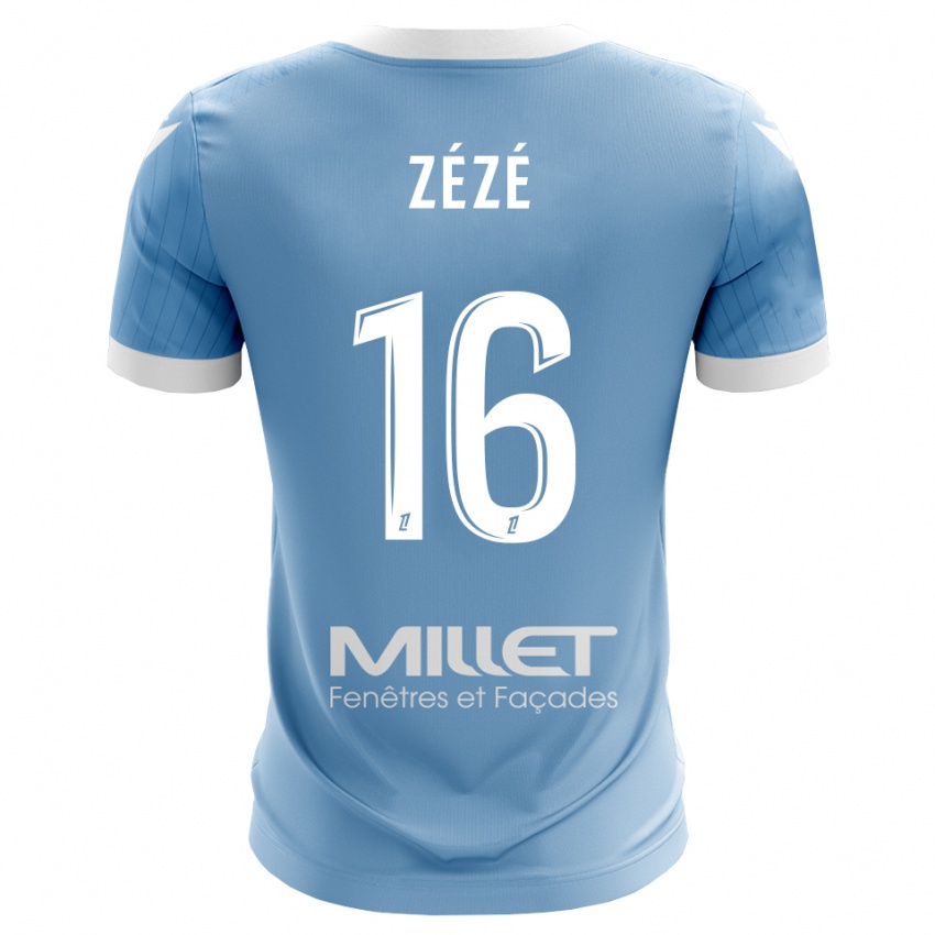 ילדים יאנל זאיזה #16 תכלת בהיר חולצת שוער 2025/26 חולצה קצרה