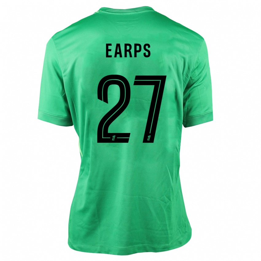 ילדים מרי ארפס #27 ירוק שחור חולצת שוער 2025/26 חולצה קצרה