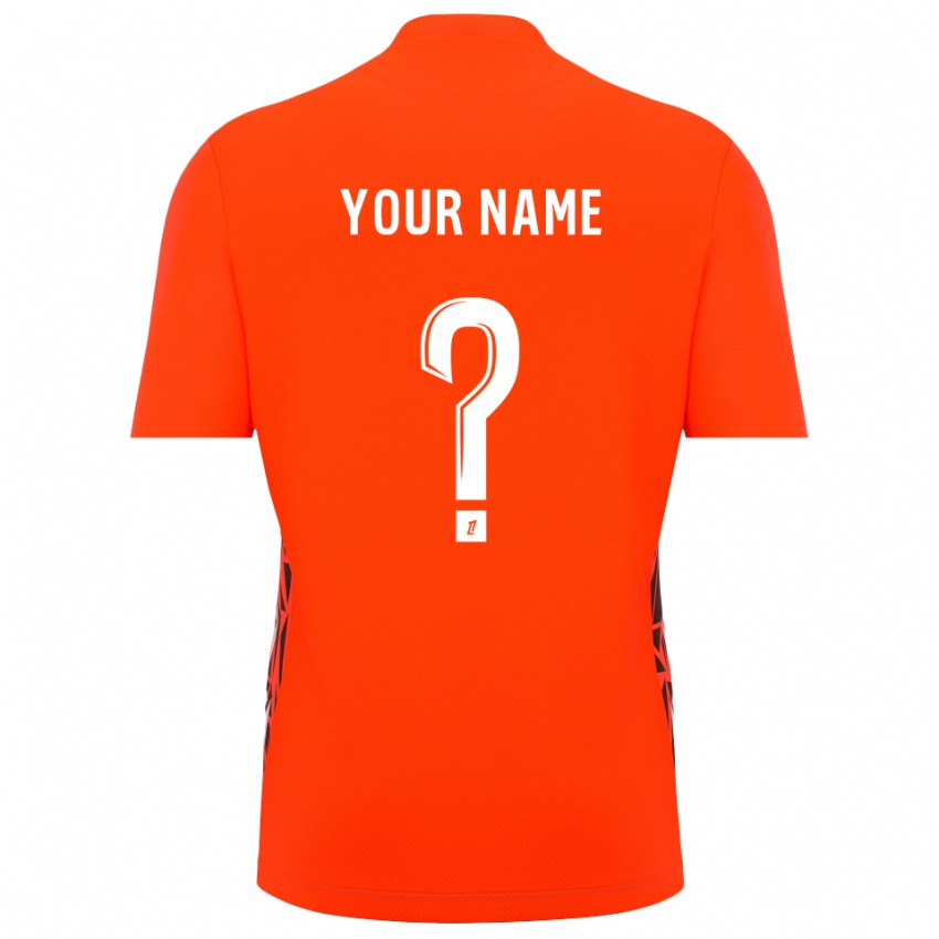 ילדים אוסר לבן כתום חולצת שוער 2025/26 חולצה קצרה