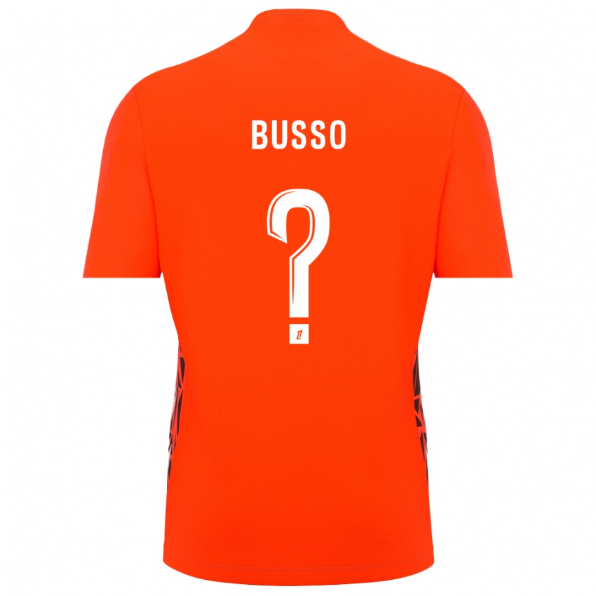 ילדים Louise Busso #0 לבן כתום חולצת שוער 2025/26 חולצה קצרה