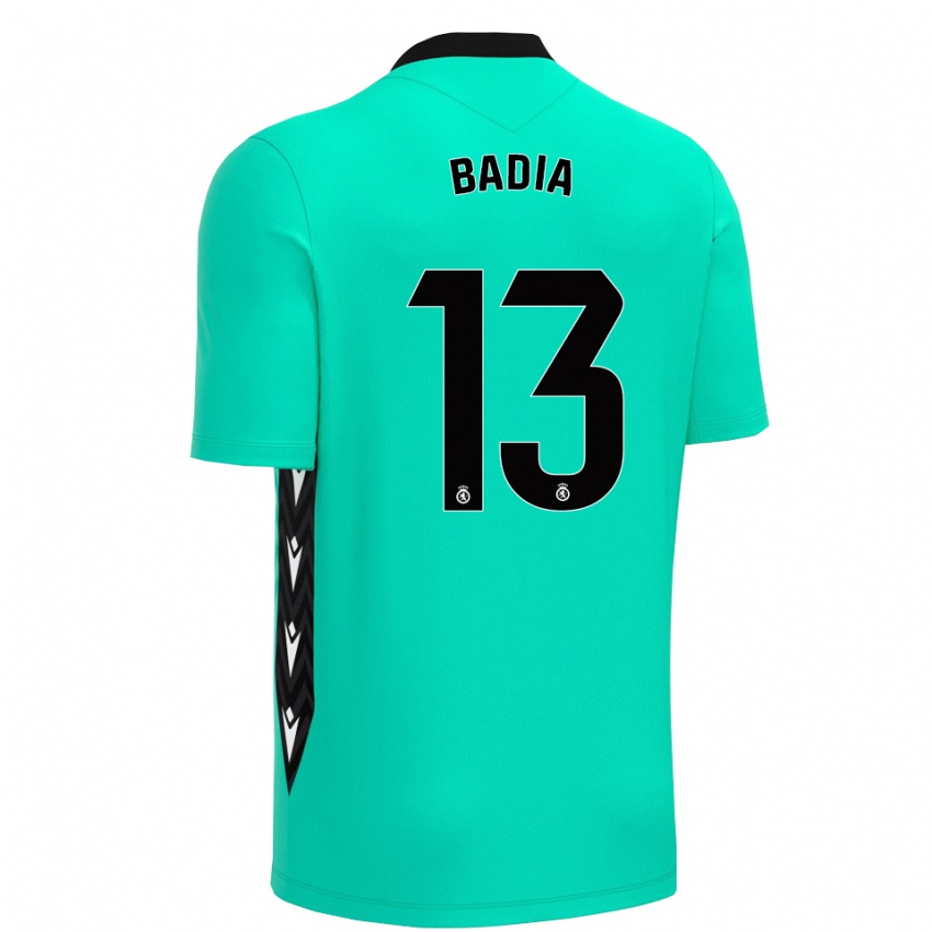 ילדים אדגר באדיה #13 אקווה שחור חולצת שוער 2025/26 חולצה קצרה