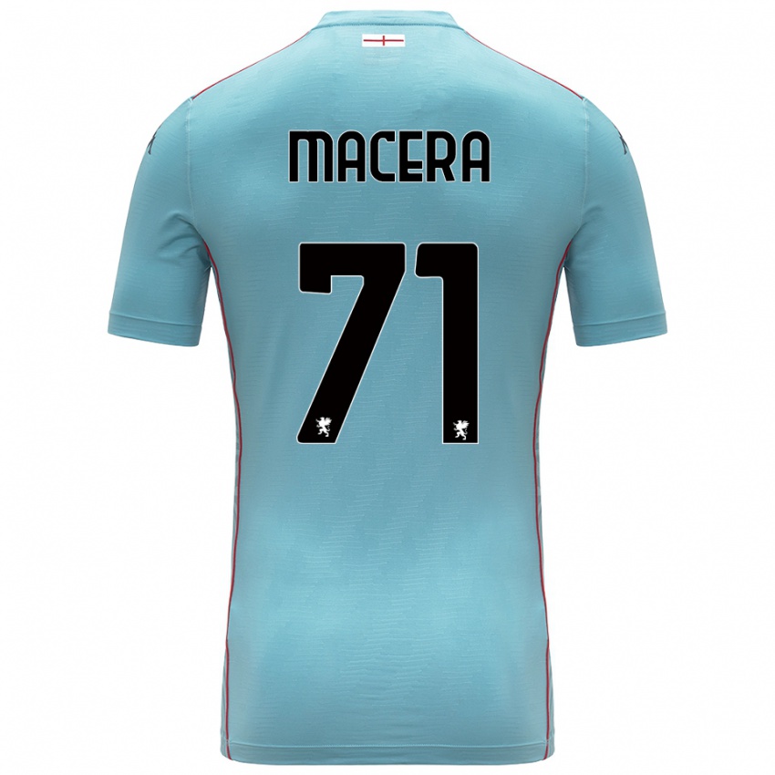 ילדים מטילד מאצ'רה #71 אפור כחול חולצת שוער 2025/26 חולצה קצרה