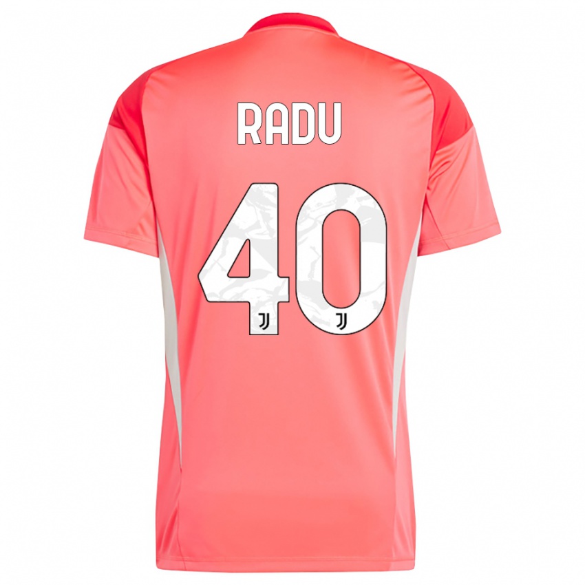 ילדים ריקרדו אדריאן ראדו #40 כתום אדום חולצת שוער 2025/26 חולצה קצרה
