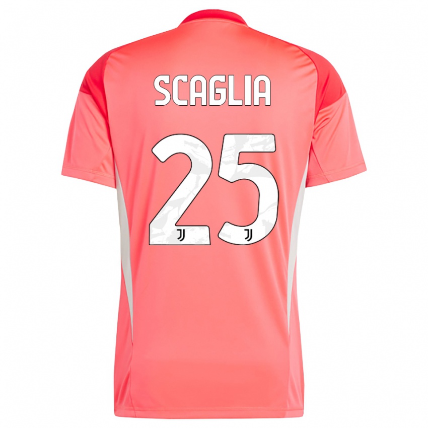 ילדים סימון סקאליה #25 כתום אדום חולצת שוער 2025/26 חולצה קצרה