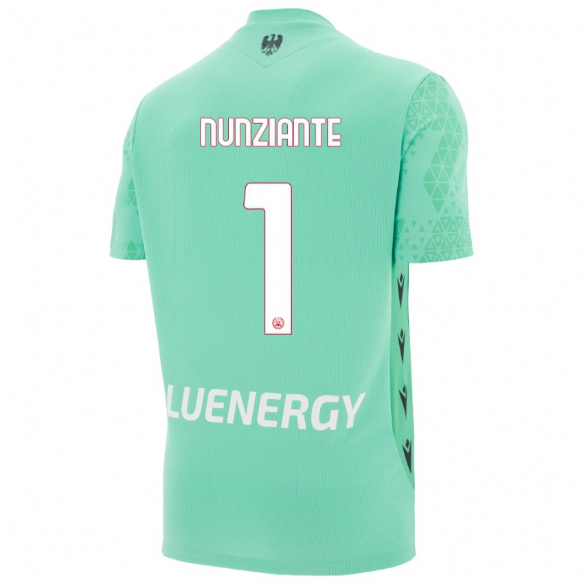 ילדים אלסנדרו נונציאנטה #1 שחור אקוומרין חולצת שוער 2025/26 חולצה קצרה