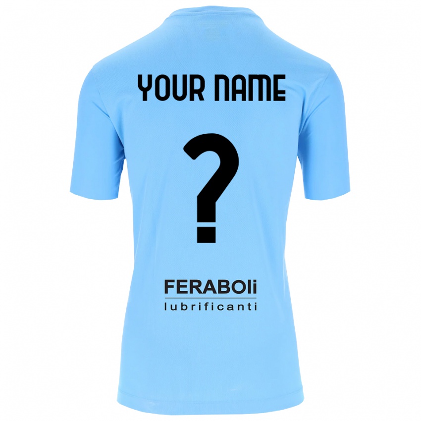 ילדים קרמונזה שחור תכלת חולצת שוער 2025/26 חולצה קצרה