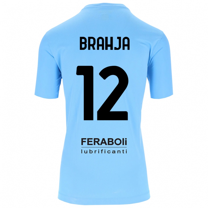 ילדים תומס ברה #12 שחור תכלת חולצת שוער 2025/26 חולצה קצרה