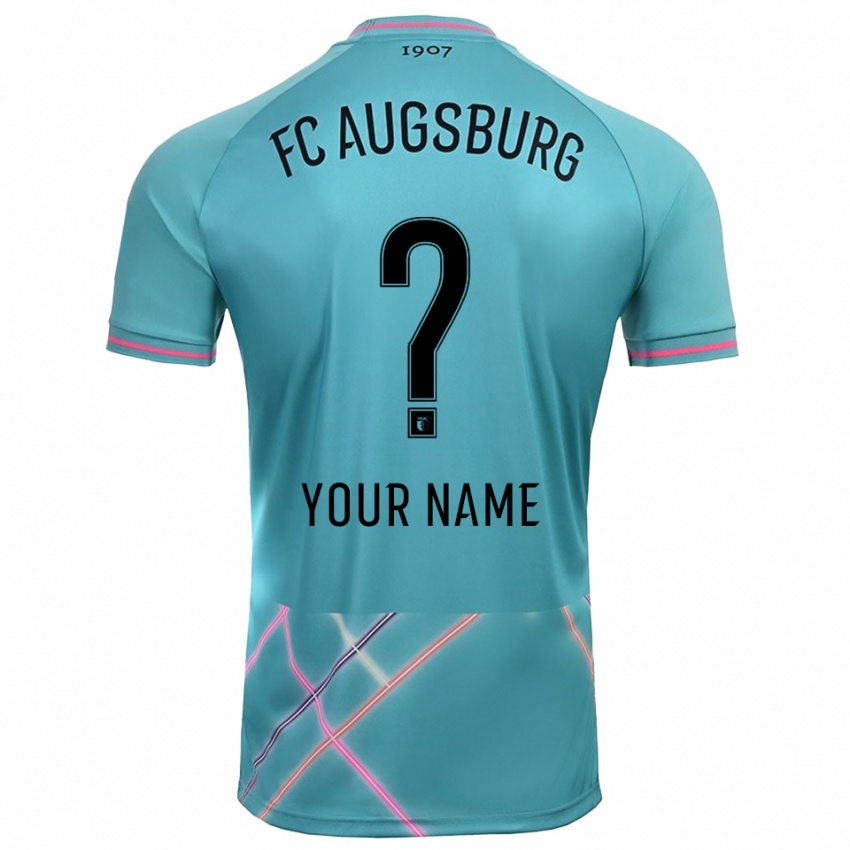 ילדים אאוגסבורג ירוק ים בהיר חולצת שוער 2025/26 חולצה קצרה