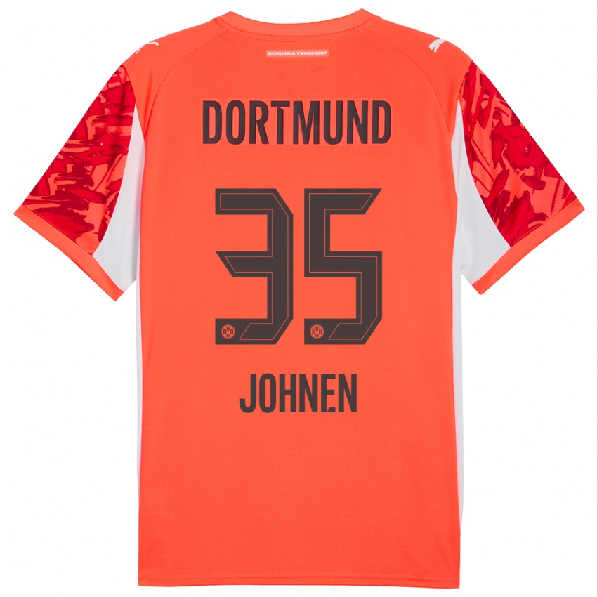 ילדים מרסל יונן #35 כתום אדום חולצת שוער 2025/26 חולצה קצרה