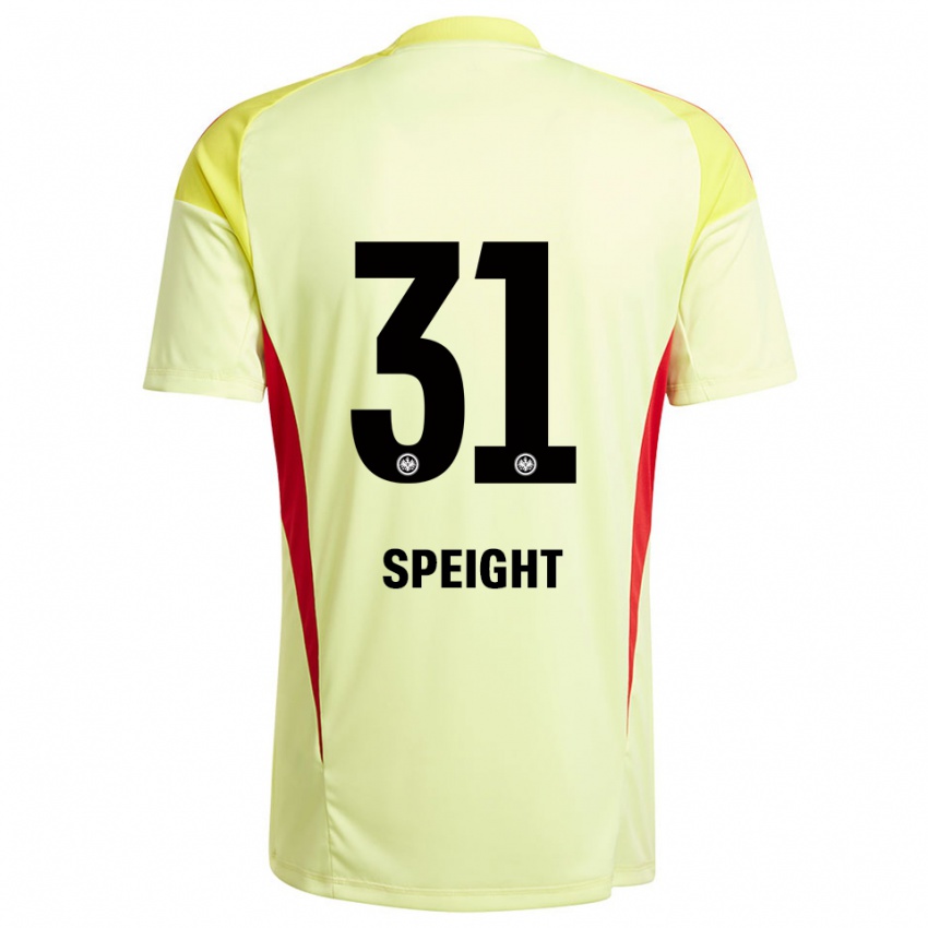 ילדים בנג׳מין ספייט #31 צהוב בהיר שחור חולצת שוער 2025/26 חולצה קצרה