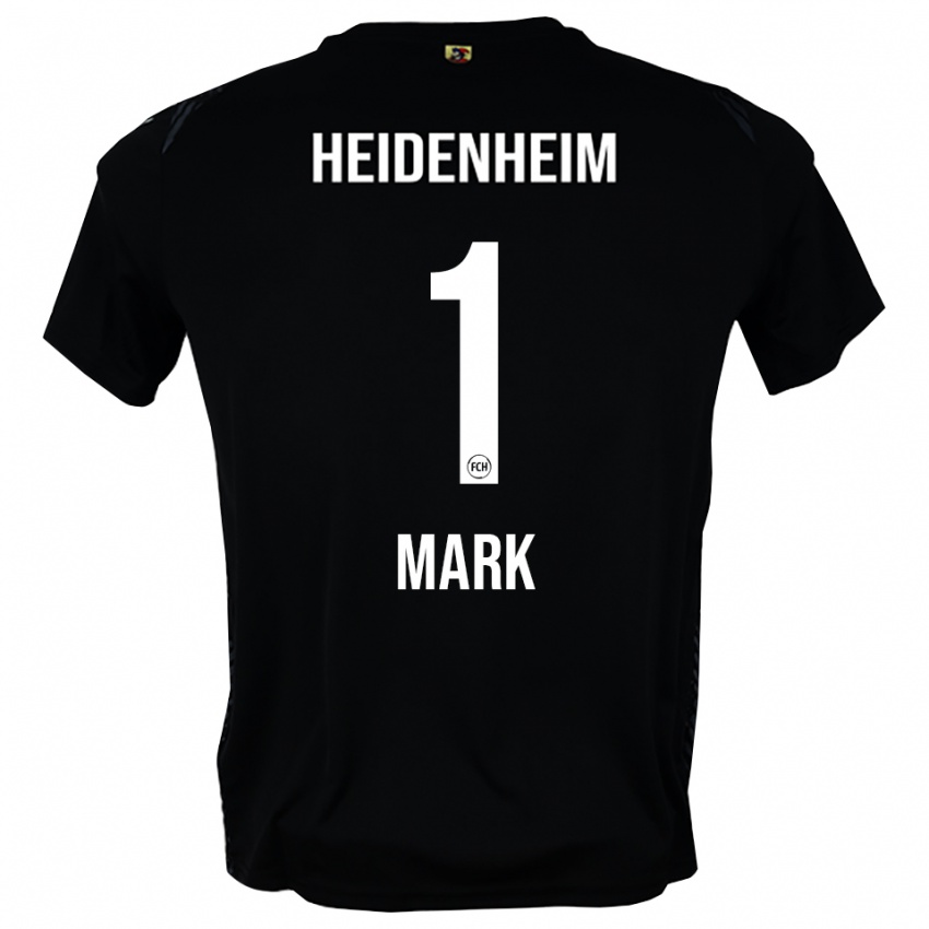 ילדים Felix Mark #1 אפור כהה שחור חולצת שוער 2025/26 חולצה קצרה