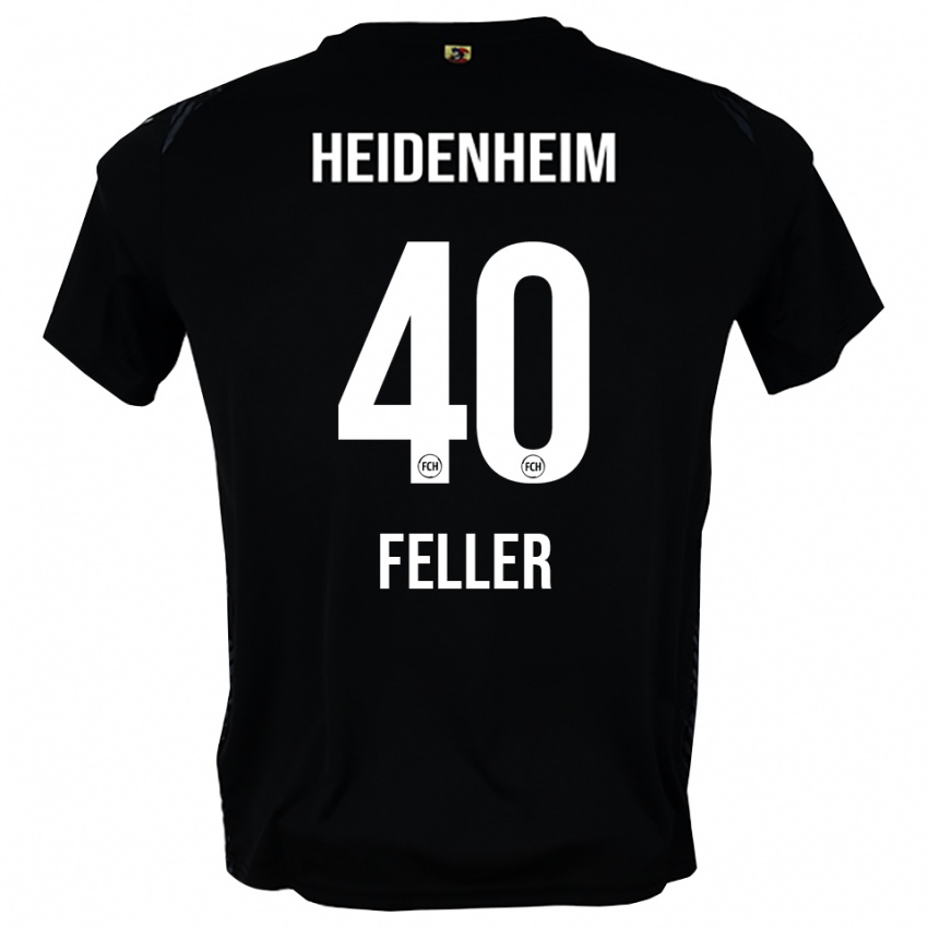 ילדים פרנק פלר #40 אפור כהה שחור חולצת שוער 2025/26 חולצה קצרה