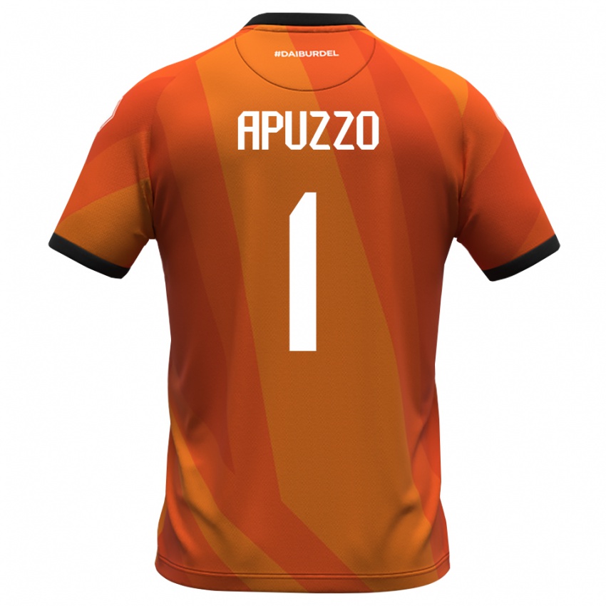 ילדים Davide Apuzzo #1 לבן אלמוג שחור חולצת שוער 2025/26 חולצה קצרה